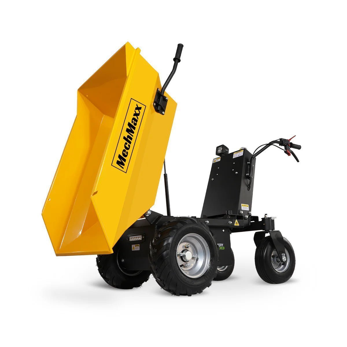 MechMaxx 1100 lb Electric Mini Dumper, 48V 1000W Brushless Motor – Model E50 - Prioka