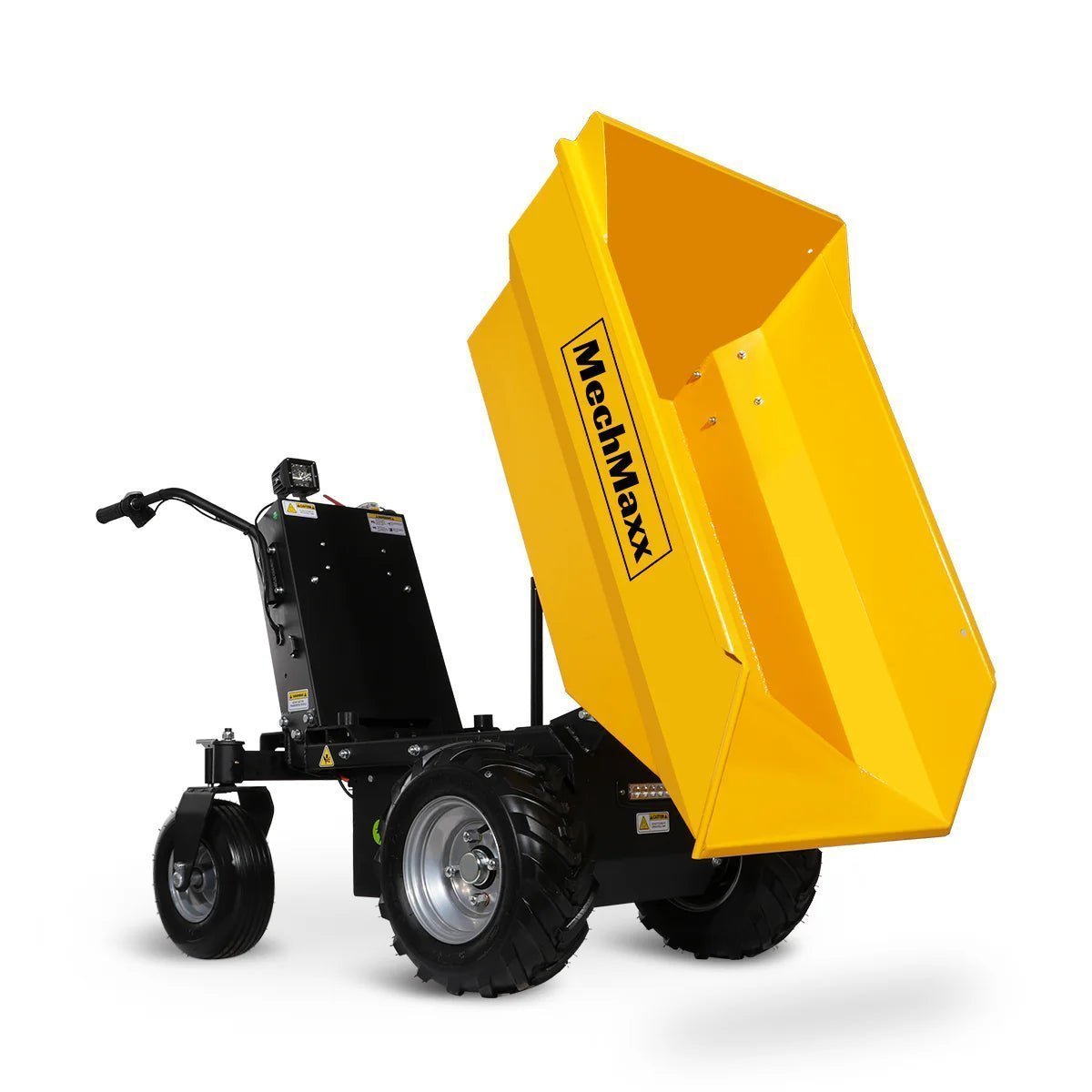 MechMaxx 1100 lb Electric Mini Dumper, 48V 1000W Brushless Motor – Model E50 - Prioka