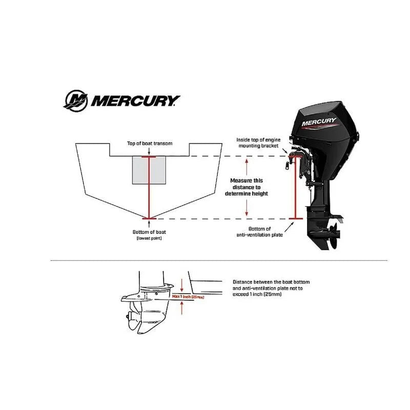 Mercury 4HP Tiller FourStroke Outboard Motor - Prioka