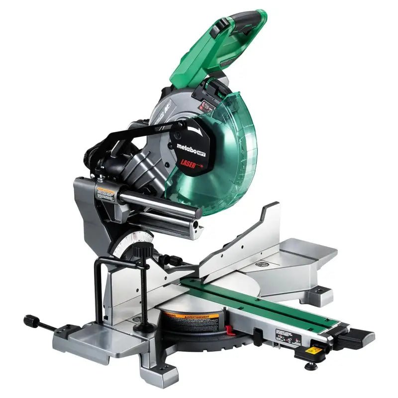 Metabo HPT MultiVolt 36V Sliding Miter Saw 10-Inch Blade C3610DRAQAM - Prioka