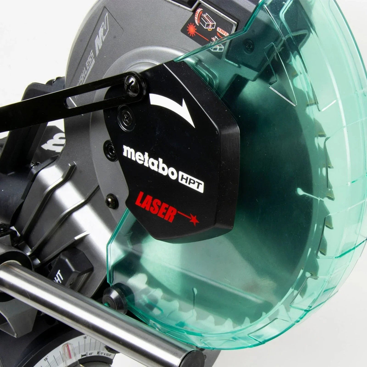 Metabo HPT MultiVolt 36V Sliding Miter Saw 10-Inch Blade C3610DRAQAM - Prioka