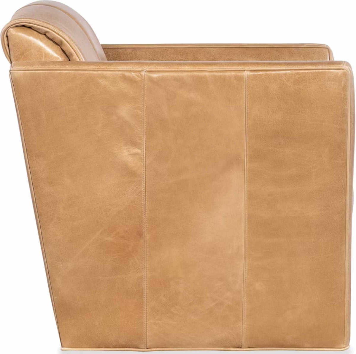 Mila Leather Swivel Chair - Prioka