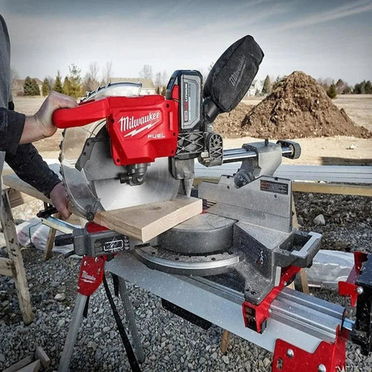 Milwaukee 18V Lithium-Ion Brushless Cordless 12 in. Dual Bevel Sliding Compound - Prioka