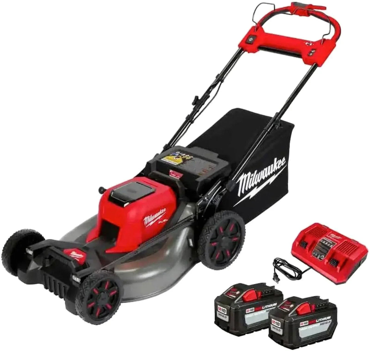 Milwaukee M18 Fuel 2823-22HD 21-inch Self-Propelled Dual Battery Walk Behind Mower Kit - Prioka