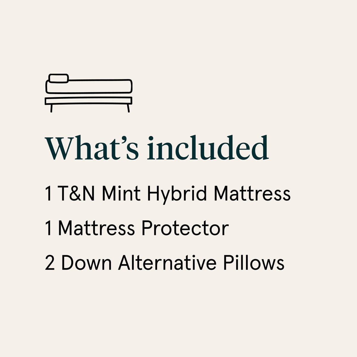 Mint Hybrid Mattress Bundle - Prioka