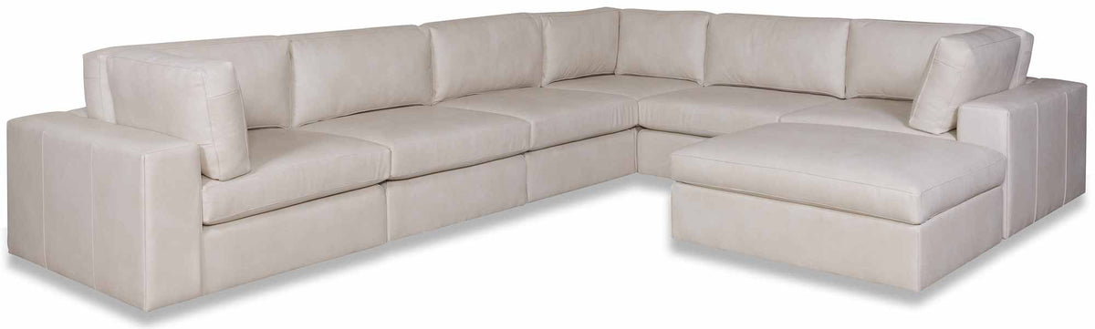 Mod Leather Sectional - Prioka