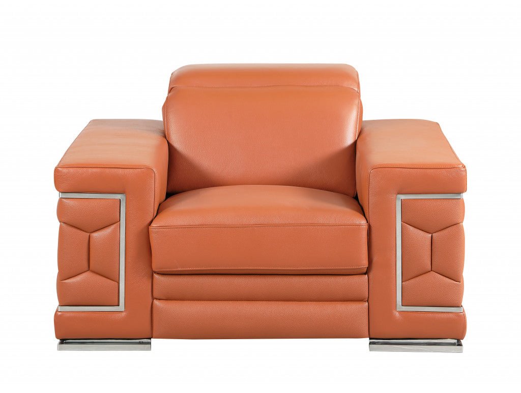 Monaco Leather Seating Set – Camel - Prioka