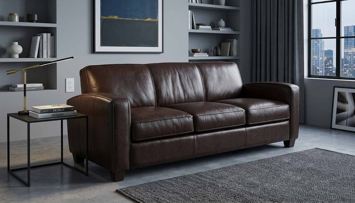 Montecito Leather Sofa - Prioka