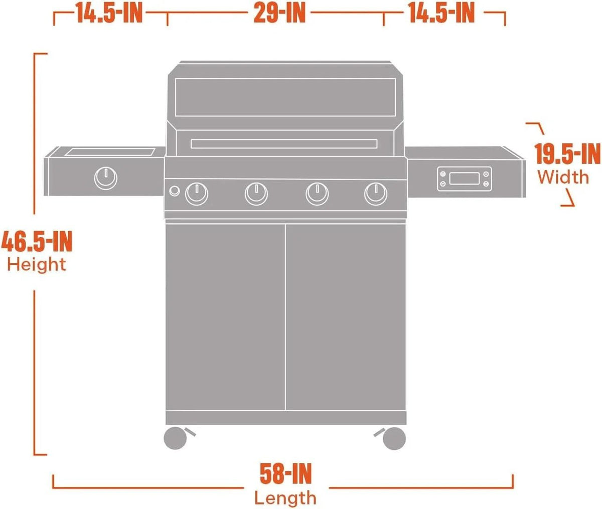Monument Grills Smart Denali Gas Grills - Prioka