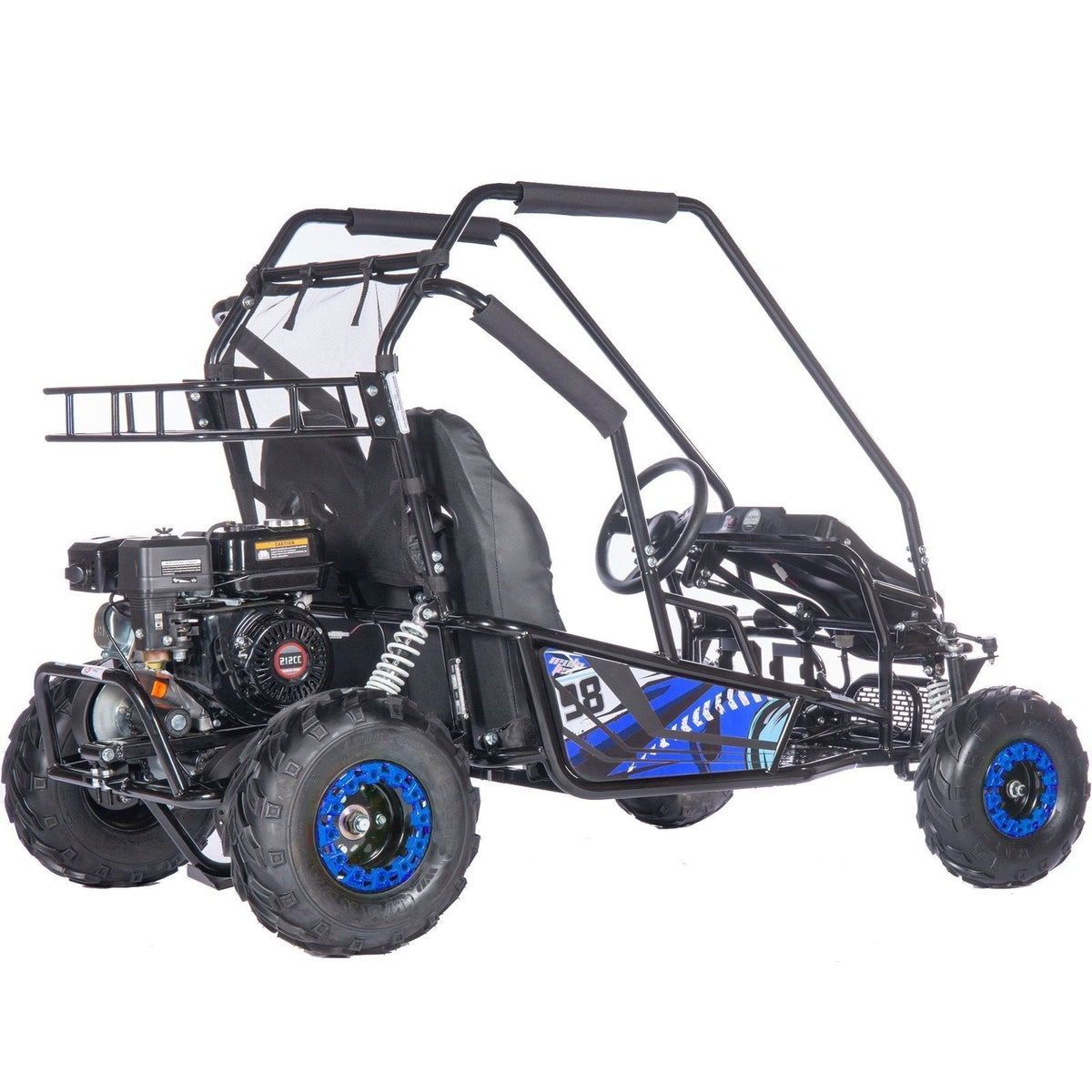 MotoTec Mud Monster XL 212cc 2 Seat Full Suspension Go Kart - Prioka