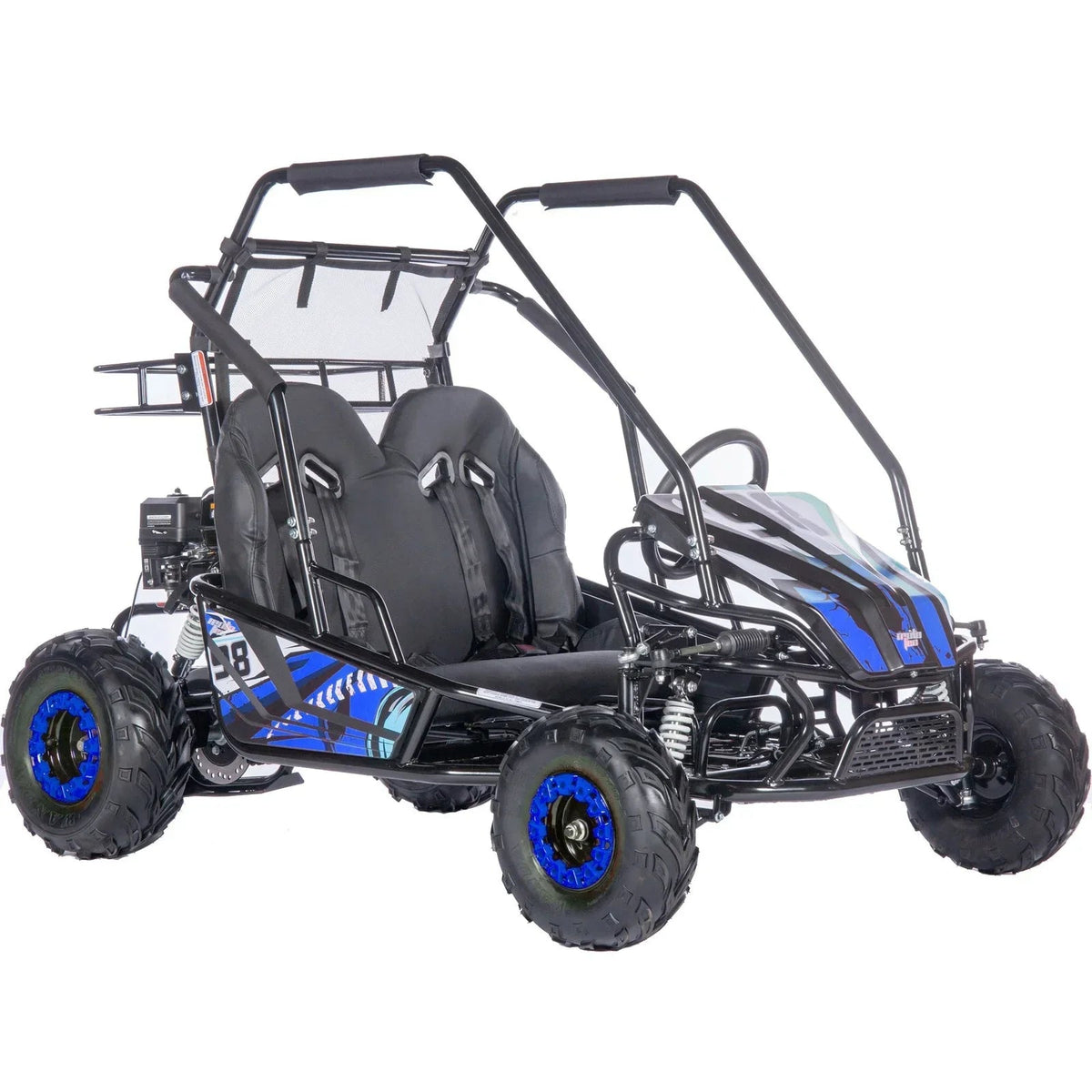 MotoTec Mud Monster XL 212cc 2 Seat Full Suspension Go Kart - Prioka