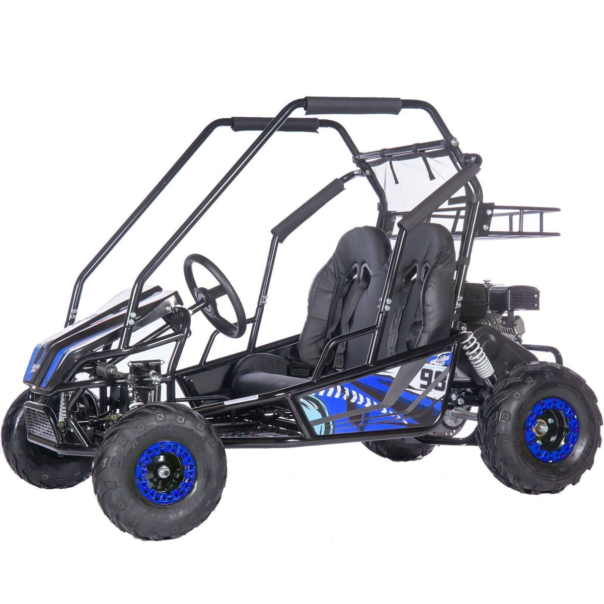 MotoTec Mud Monster XL 212cc 2 Seat Full Suspension Go Kart - Prioka
