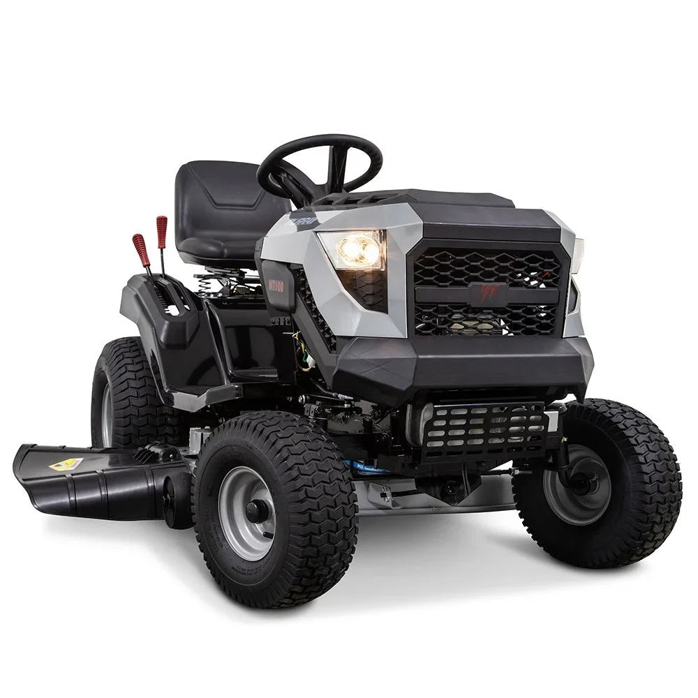 Murray MT100 42 in. 13.5 HP 500cc E1350 Series Briggs and Stratton Engine 6-Speed Manual Gas Riding Lawn Tractor Mowers. - Prioka