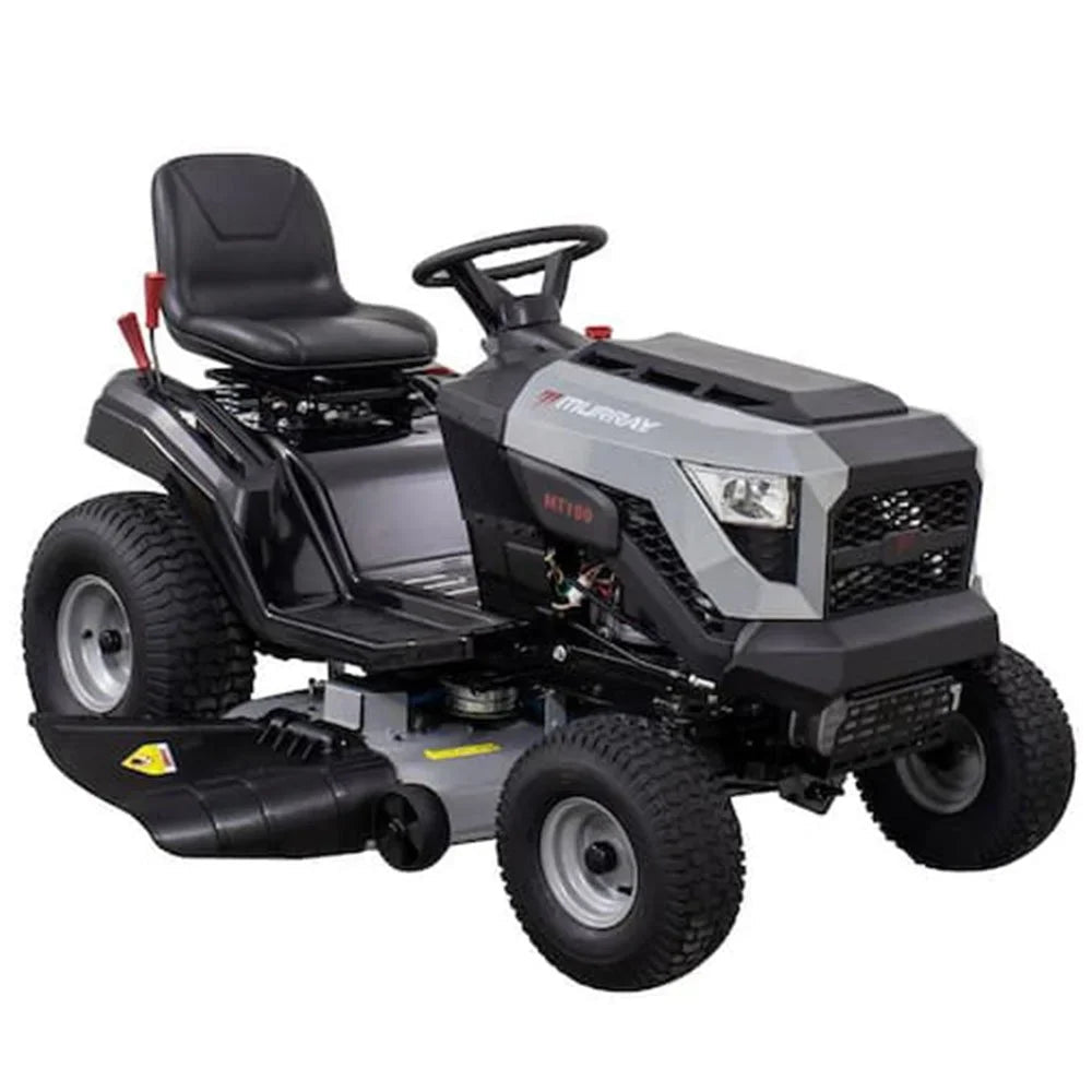 Murray MT100 42 in. 13.5 HP 500cc E1350 Series Briggs and Stratton Engine 6-Speed Manual Gas Riding Lawn Tractor Mowers. - Prioka