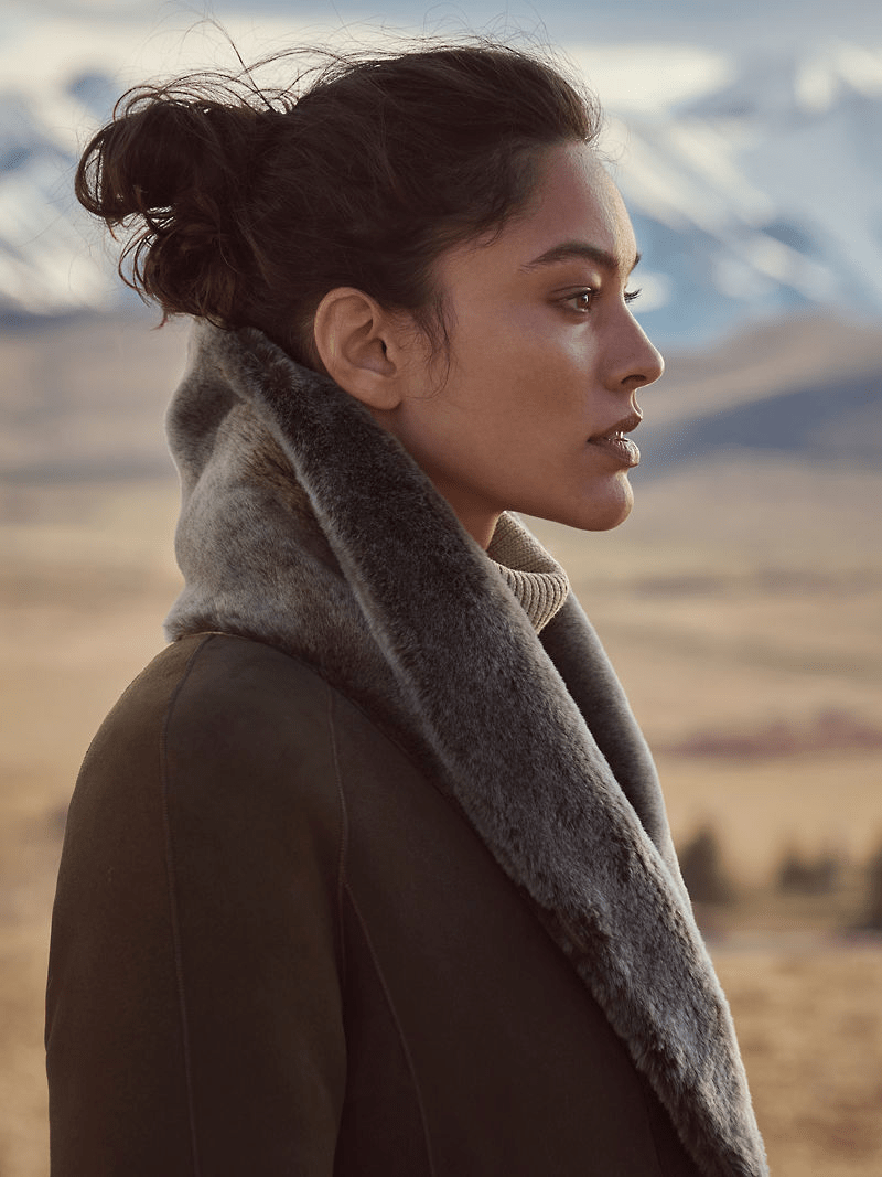 Nicole Sheepskin Coat - Prioka