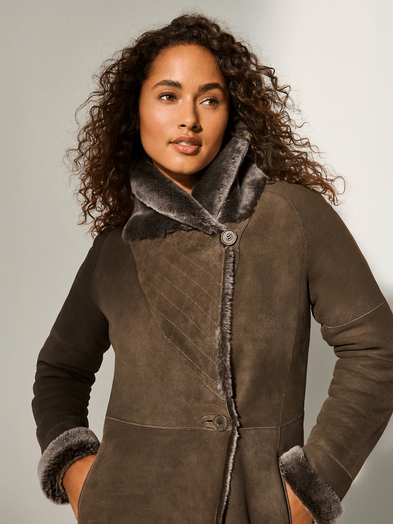 Nicole Sheepskin Coat - Prioka