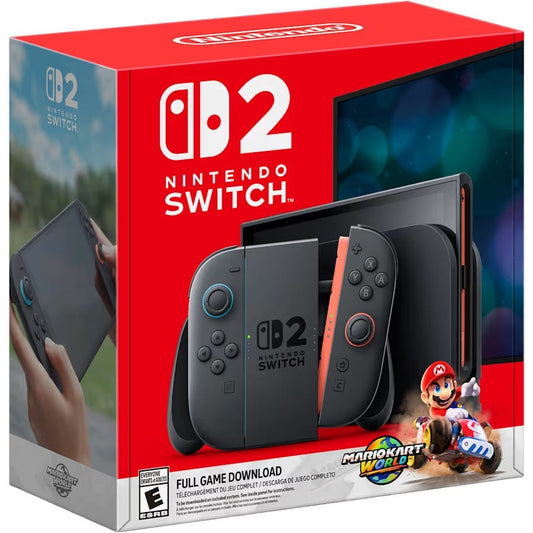 Nintendo Switch 2 Console and Mario Kart World Bundle - Prioka