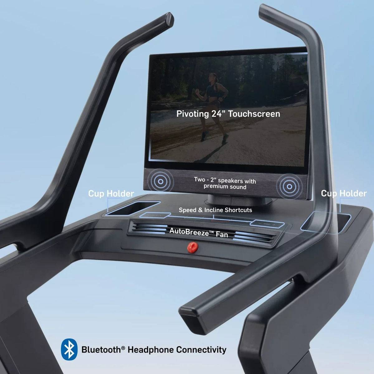 NordicTrack X24 Incline Trainers Treadmills - Prioka