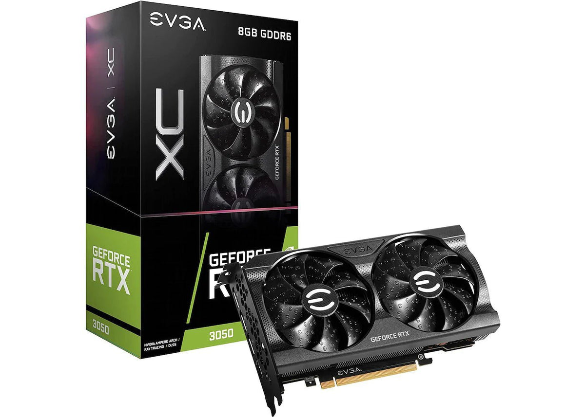 NVIDIA EVGA GeForce RTX 3050 XC Gaming 8G Graphics Card (08G-P5-3553-KR) - Prioka