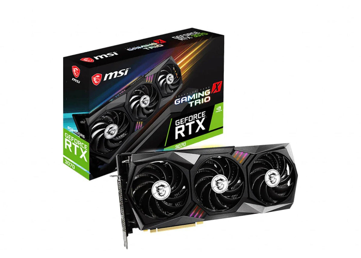 NVIDIA MSI GeForce RTX 3070 GAMING X TRIO 8G Graphics Card (GeForce-RTX-3070-GAMING-X-TRIO) - Prioka