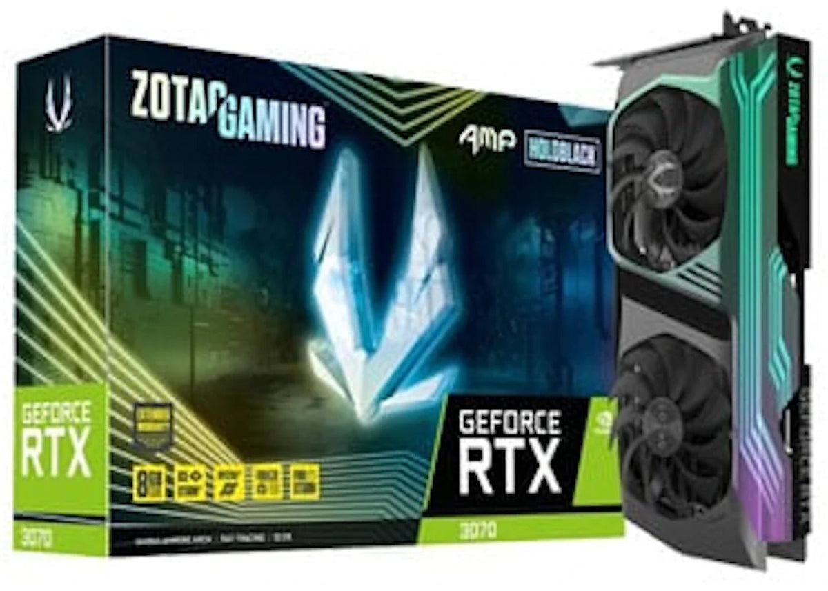 NVIDIA ZOTAC GeForce RTX 3070 AMP Holo 8G LHR Graphics Card (ZT-A30700F-10PLHR) - Prioka