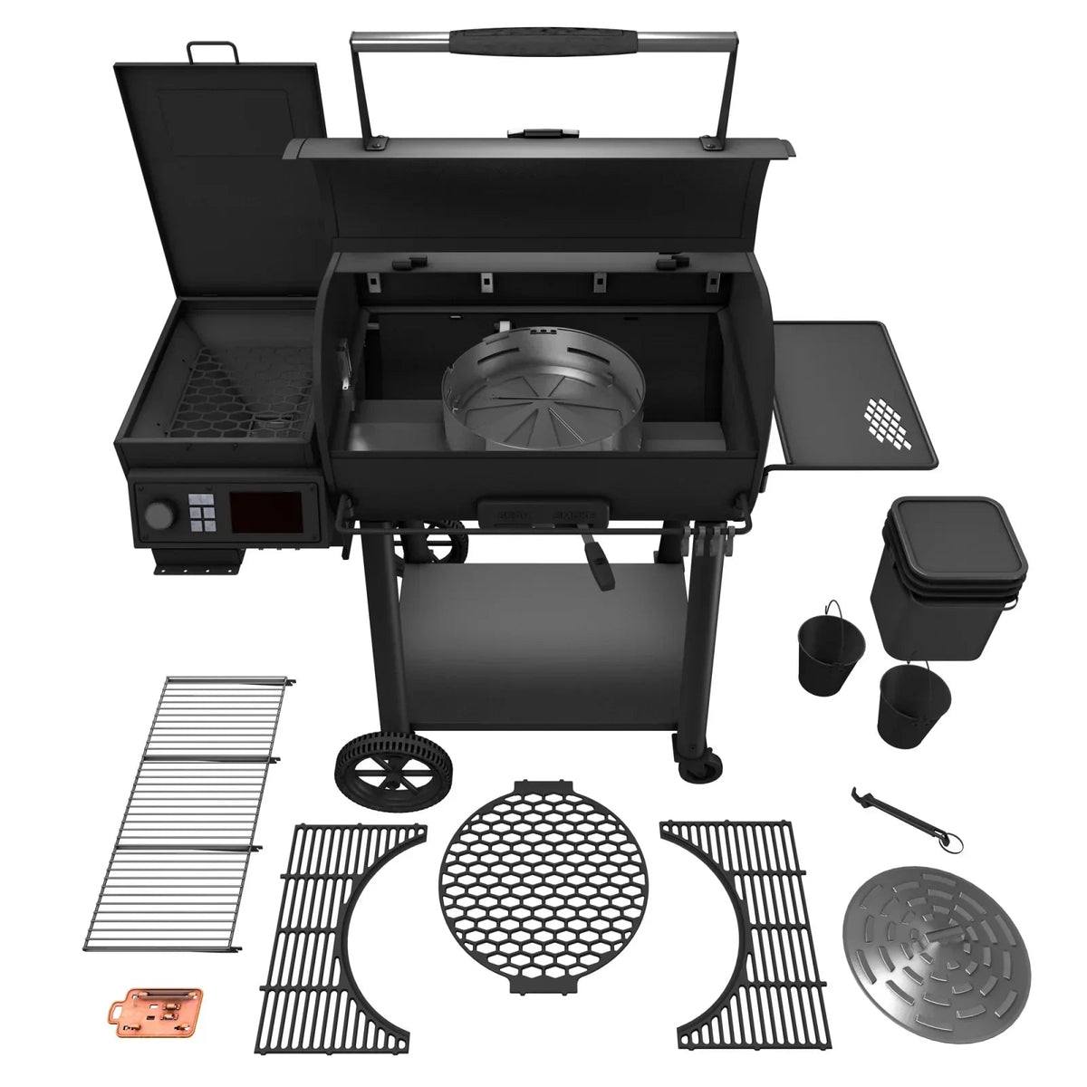 Oklahoma Joe’s Rider 900 DLX Pellet Grills and Smoker - Prioka