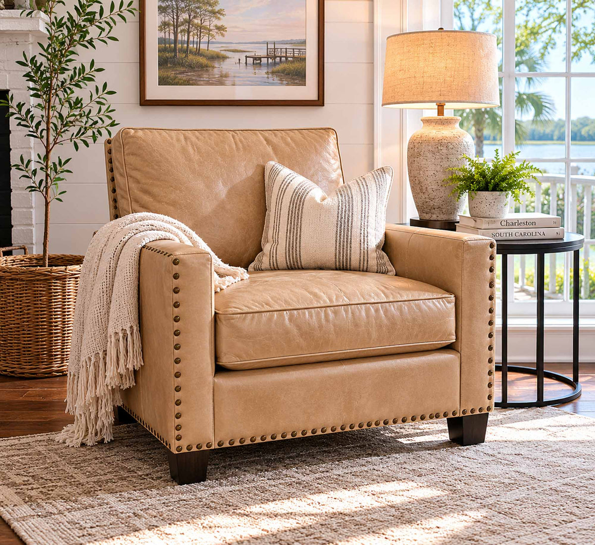 Ora Leather Chair - Prioka