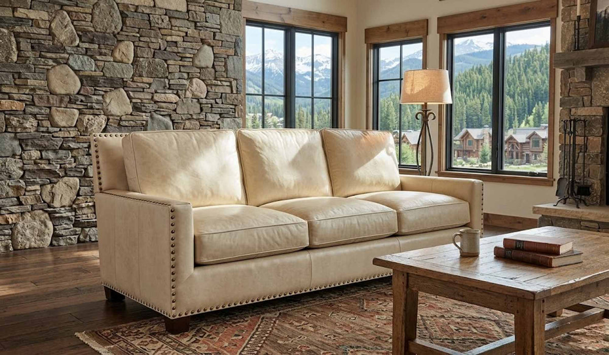 Ora Leather Sofa - Prioka