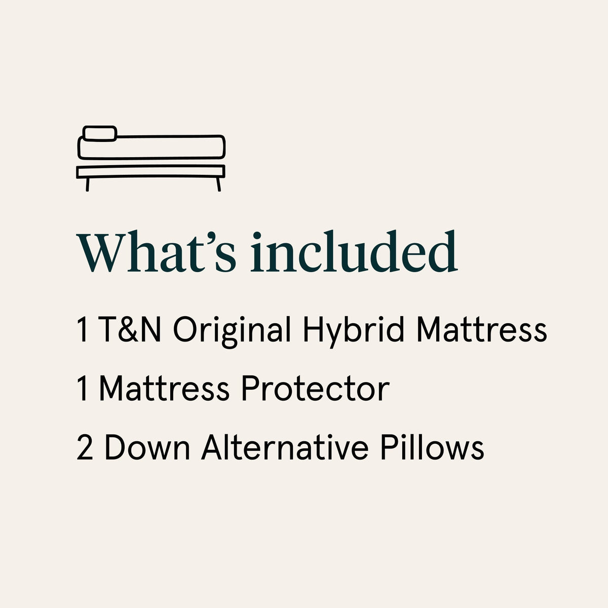 Original Hybrid Mattress Bundle - Prioka