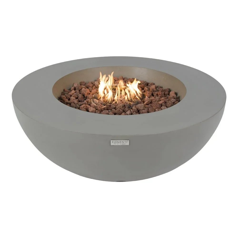 Orren Ellis Lunar Bowl / Roca Outdoor Concrete Fires Pits - Prioka