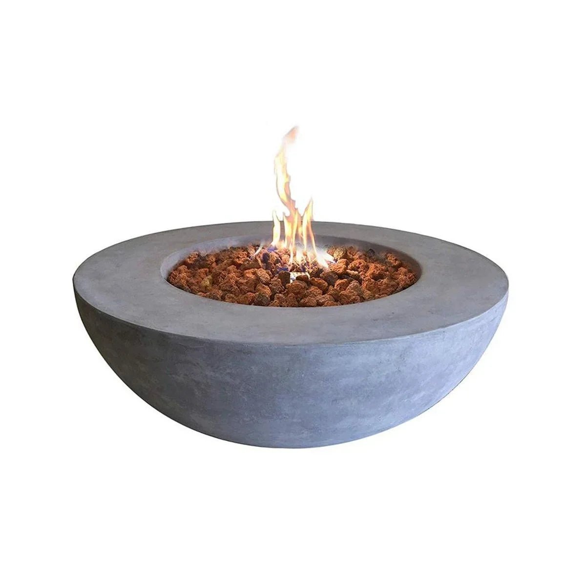 Orren Ellis Lunar Bowl / Roca Outdoor Concrete Fires Pits - Prioka