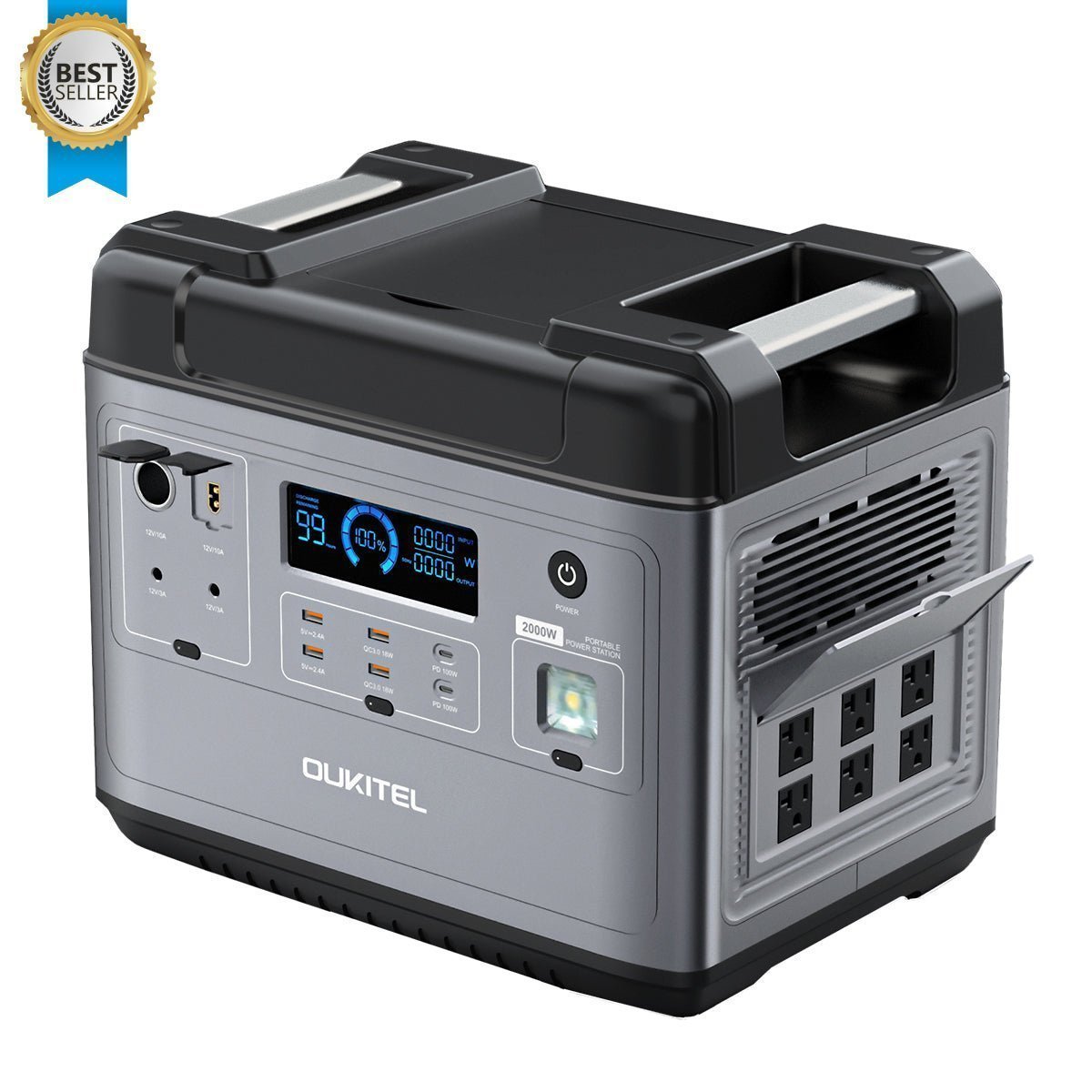 OUKITEL P2001 Portable Power Station 2000W/2000Wh - Prioka