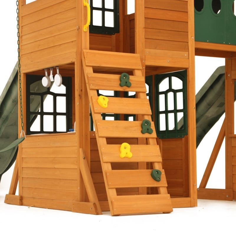 Paramount Wooden Swing Set / Playset - Prioka