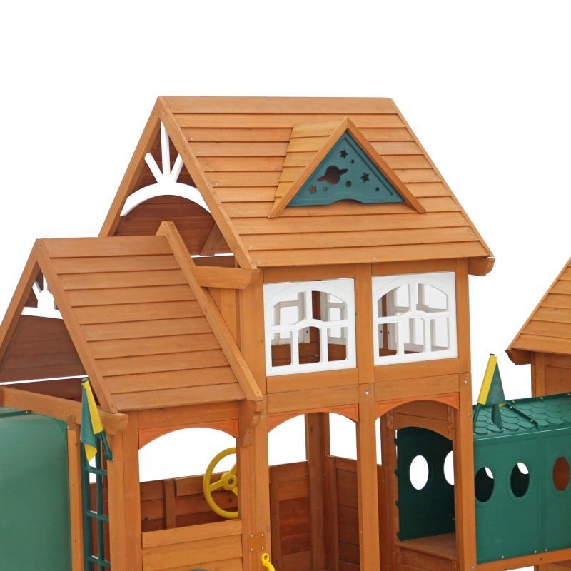 Paramount Wooden Swing Set / Playset - Prioka