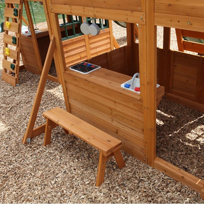 Paramount Wooden Swing Set / Playset - Prioka