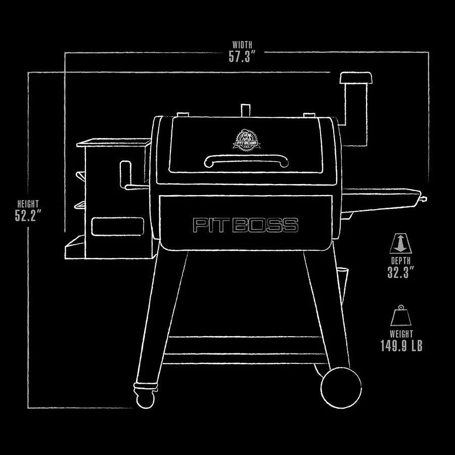 Pit Boss 850 Competition Series Pellet Grill - Prioka