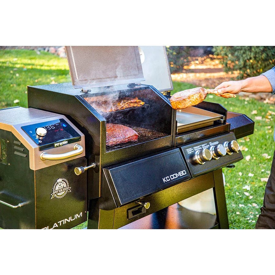 Pit Boss KC Combo Platinum Series Grill: The Ultimate Outdoor Cooking Solution - Prioka