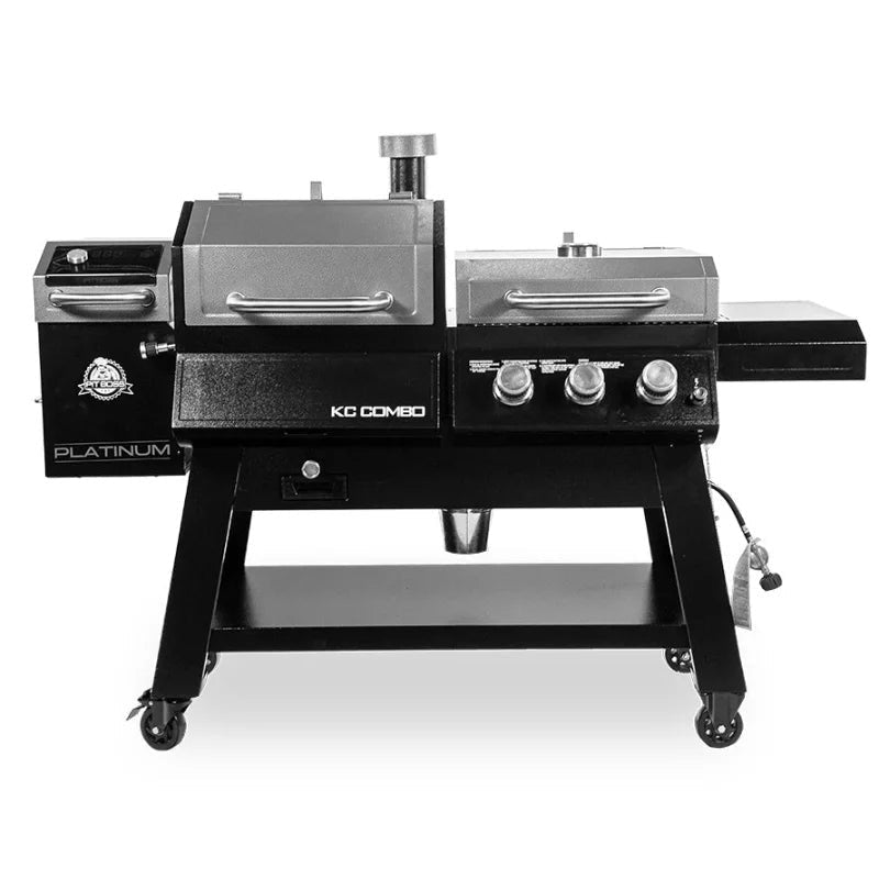 Pit Boss KC Combo Platinum Series Grill: The Ultimate Outdoor Cooking Solution - Prioka