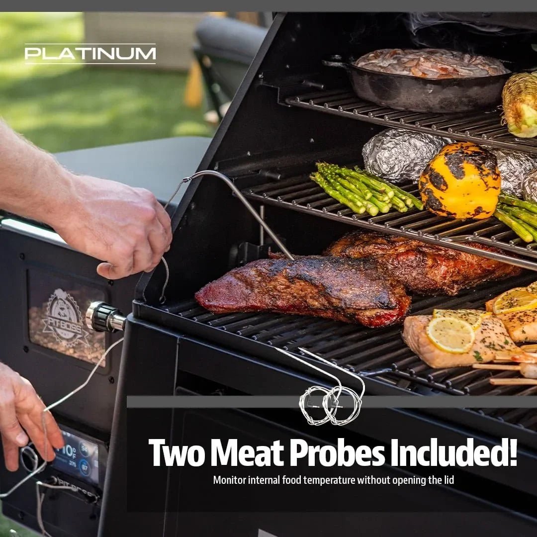 Pit Boss Platinum 1250 Connected Wood Pellet Grills - Prioka