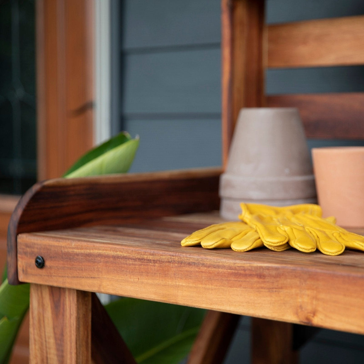 Potting Table/Bench/Serving Bar - Acacia Wood - Prioka