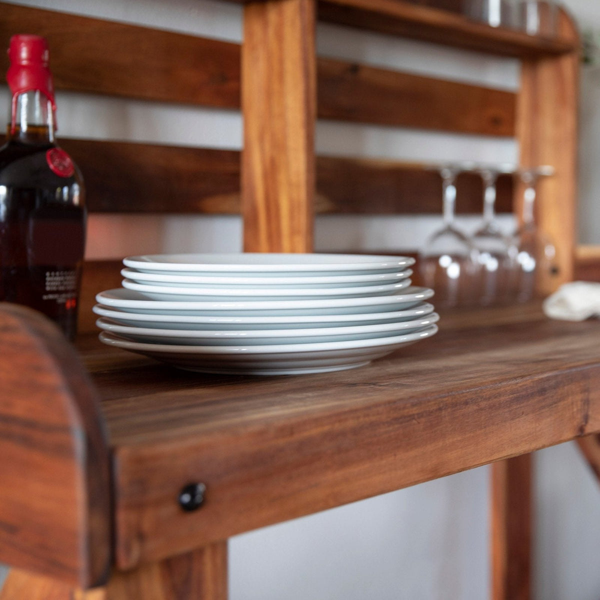 Potting Table/Bench/Serving Bar - Acacia Wood - Prioka