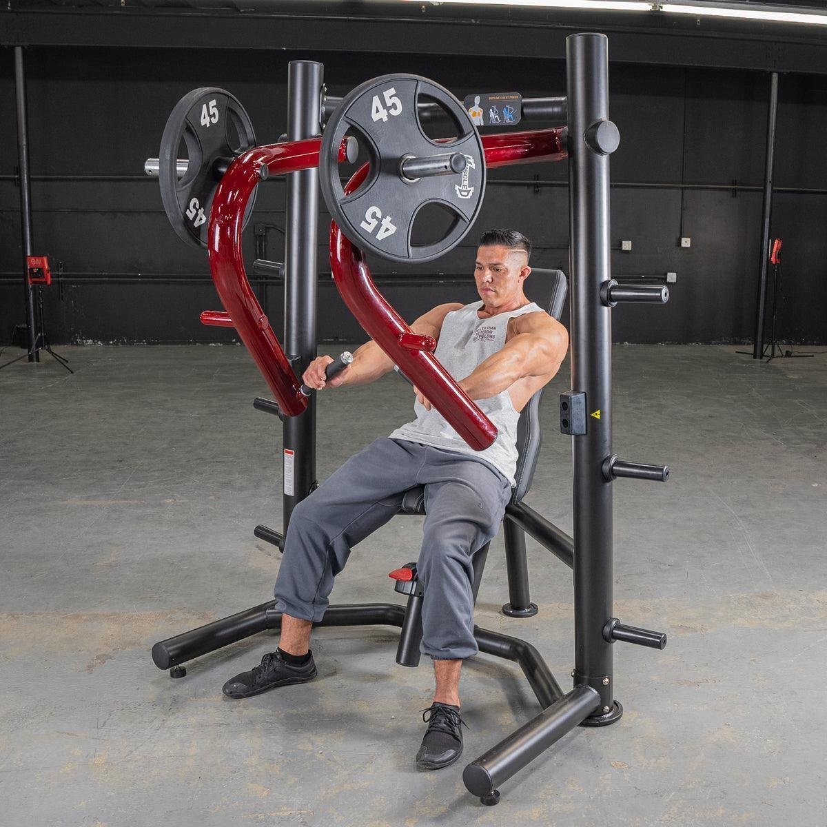 Power Leverage V2 Decline Chest Press – Muscle D Fitness - Prioka