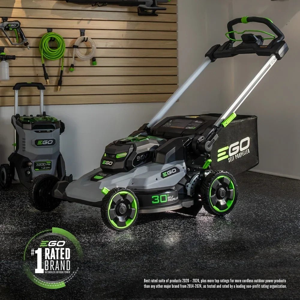POWER+ Mower 30″ Super Composite Deck with Dual Motors Kit (Two 6Ah Batteries) - Prioka