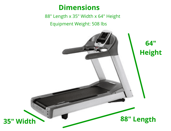 Precor 956i Experience Treadmill - Prioka