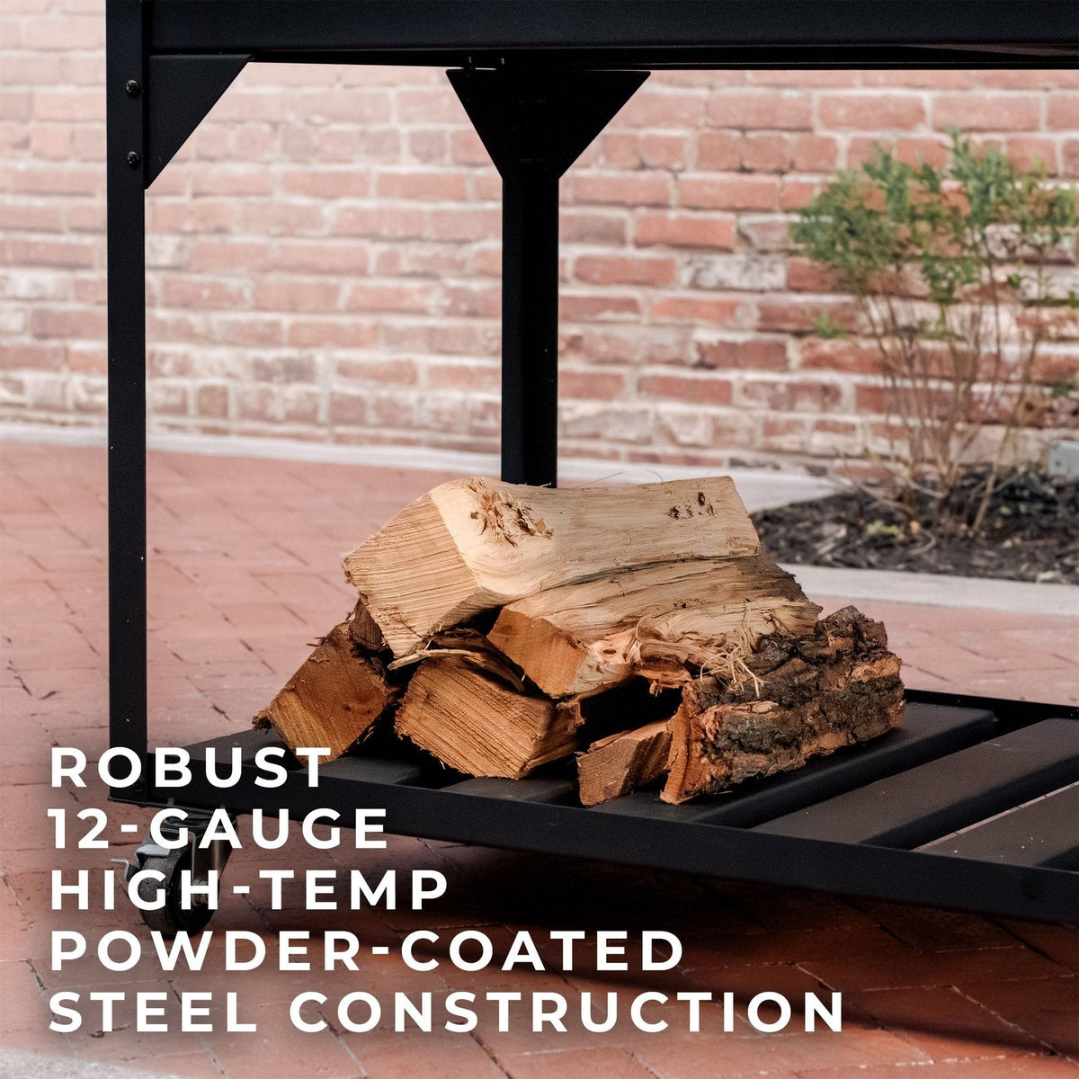 Premium Argentine/Santa Maria BBQ Grill with Wood Fire and Charcoal Grill - Prioka