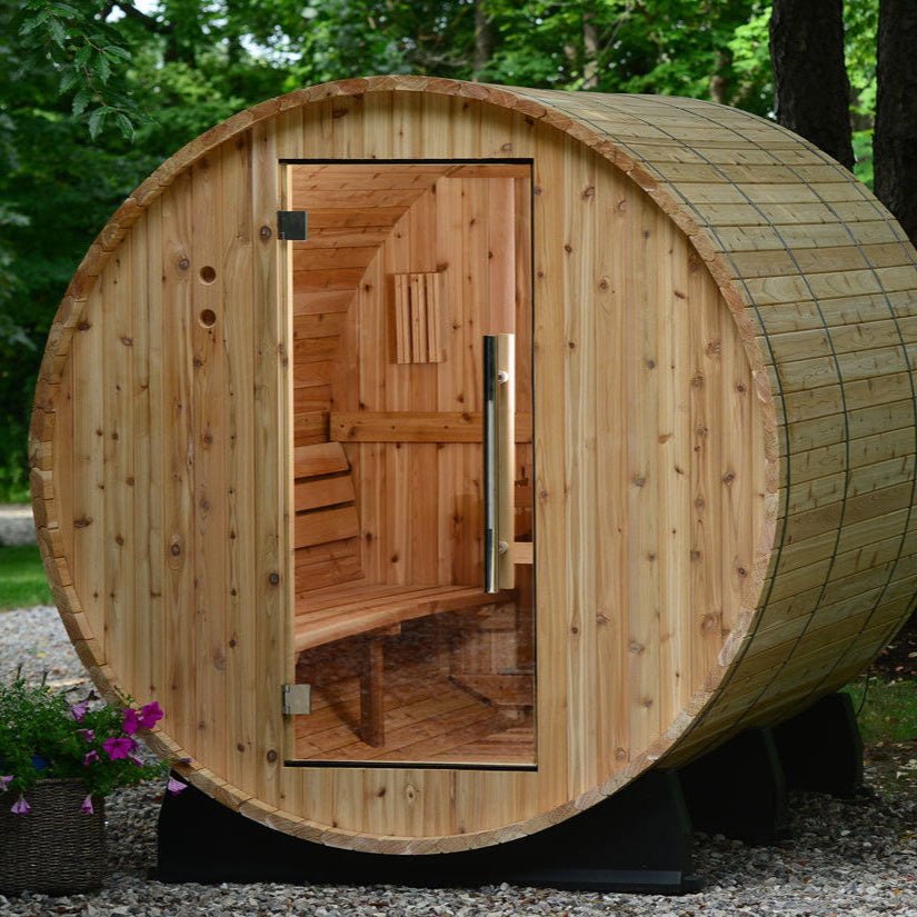 Princeton 6 Person Barrel Sauna - Prioka