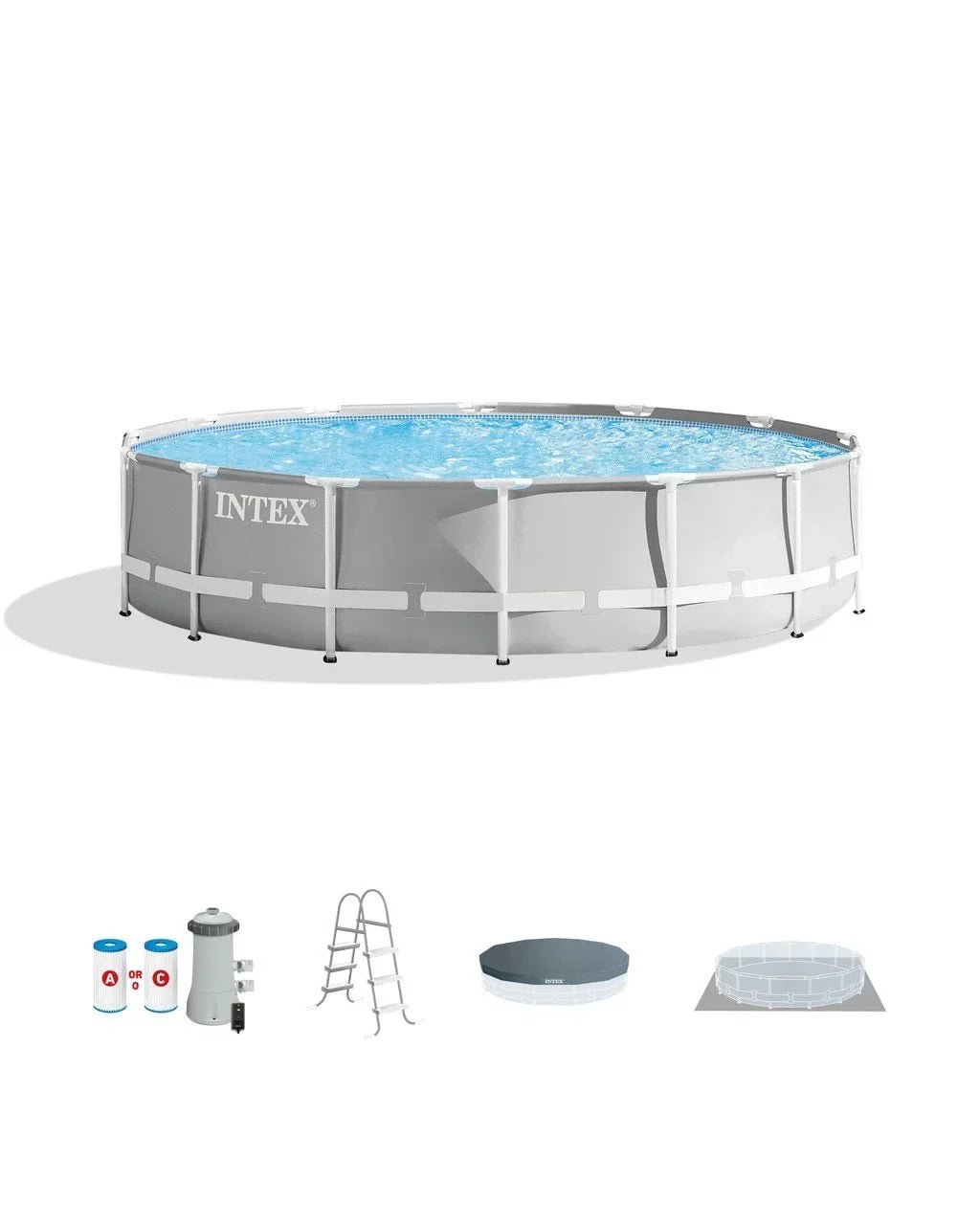 Prism Frame™ 14′ x 42″ Above Ground Pool Sets - Prioka