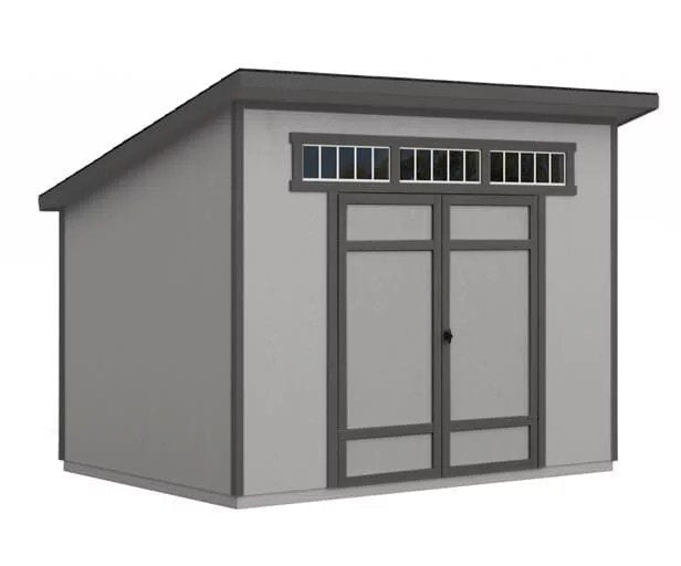 Professionally Installed 10 x 8 Modern Office Shed - Prioka