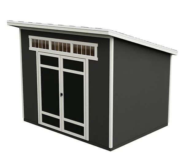 Professionally Installed 10 x 8 Modern Office Shed - Prioka