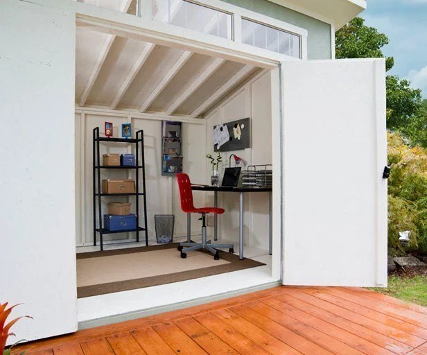Professionally Installed 10 x 8 Modern Office Shed - Prioka